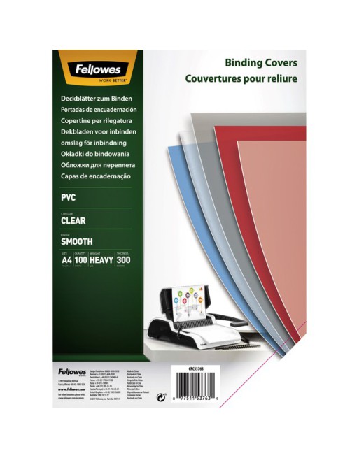 Voorblad Fellowes A4 PVC...