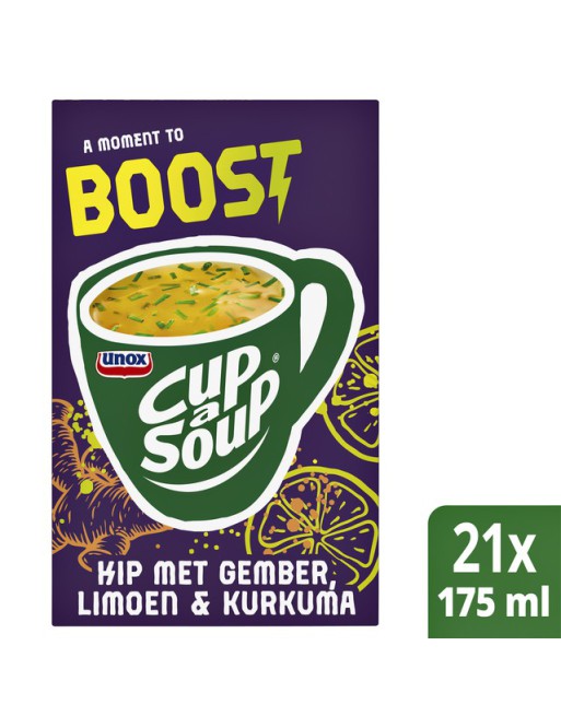 Cup-a-soup Boost kip 21 zakjes